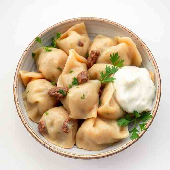 Latvian Pelmeni (Pelmeņi) - Juicy Beef & Pork Dumplings